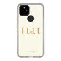 スリムプロテクションケース［ ELLE×ポムポムプリン - ロゴ - ベージュ ］