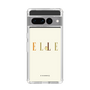 スリムプロテクションケース［ ELLE×ポムポムプリン - ロゴ - ベージュ ］