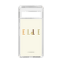 スリムプロテクションケース［ ELLE×ポムポムプリン - ロゴ - ベージュ ］