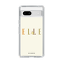 スリムプロテクションケース［ ELLE×ポムポムプリン - ロゴ - ベージュ ］