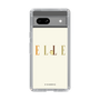 スリムプロテクションケース［ ELLE×ポムポムプリン - ロゴ - ベージュ ］