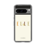 スリムプロテクションケース［ ELLE×ポムポムプリン - ロゴ - ベージュ ］