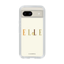 スリムプロテクションケース［ ELLE×ポムポムプリン - ロゴ - ベージュ ］
