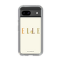 スリムプロテクションケース［ ELLE×ポムポムプリン - ロゴ - ベージュ ］