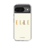 スリムプロテクションケース［ ELLE×ポムポムプリン - ロゴ - ベージュ ］