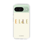 スリムプロテクションケース［ ELLE×ポムポムプリン - ロゴ - ベージュ ］