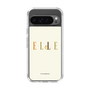 スリムプロテクションケース［ ELLE×ポムポムプリン - ロゴ - ベージュ ］