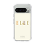スリムプロテクションケース［ ELLE×ポムポムプリン - ロゴ - ベージュ ］
