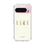 スリムプロテクションケース［ ELLE×ポムポムプリン - ロゴ - ベージュ ］