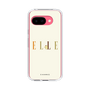 スリムプロテクションケース［ ELLE×ポムポムプリン - ロゴ - ベージュ ］