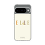 スリムプロテクションケース［ ELLE×ポムポムプリン - ロゴ - ベージュ ］