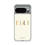 スリムプロテクションケース［ ELLE×ポムポムプリン - ロゴ - ベージュ ］