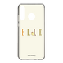 スリムプロテクションケース［ ELLE×ポムポムプリン - ロゴ - ベージュ ］