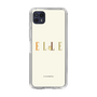 スリムプロテクションケース［ ELLE×ポムポムプリン - ロゴ - ベージュ ］