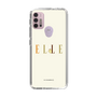スリムプロテクションケース［ ELLE×ポムポムプリン - ロゴ - ベージュ ］