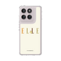 スリムプロテクションケース［ ELLE×ポムポムプリン - ロゴ - ベージュ ］