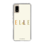 スリムプロテクションケース［ ELLE×ポムポムプリン - ロゴ - ベージュ ］