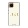 スリムプロテクションケース［ ELLE×ポムポムプリン - ロゴ - ベージュ ］