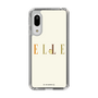 スリムプロテクションケース［ ELLE×ポムポムプリン - ロゴ - ベージュ ］