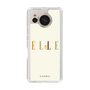 スリムプロテクションケース［ ELLE×ポムポムプリン - ロゴ - ベージュ ］