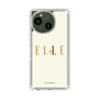 スリムプロテクションケース［ ELLE×ポムポムプリン - ロゴ - ベージュ ］