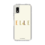 スリムプロテクションケース［ ELLE×ポムポムプリン - ロゴ - ベージュ ］