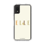 スリムプロテクションケース［ ELLE×ポムポムプリン - ロゴ - ベージュ ］