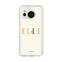 スリムプロテクションケース［ ELLE×ポムポムプリン - ロゴ - ベージュ ］