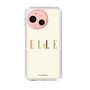 スリムプロテクションケース［ ELLE×ポムポムプリン - ロゴ - ベージュ ］