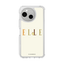 スリムプロテクションケース［ ELLE×ポムポムプリン - ロゴ - ベージュ ］