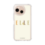 スリムプロテクションケース［ ELLE×ポムポムプリン - ロゴ - ベージュ ］