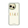 スリムプロテクションケース［ ELLE×ポムポムプリン - ロゴ - ベージュ ］