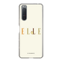 スリムプロテクションケース［ ELLE×ポムポムプリン - ロゴ - ベージュ ］