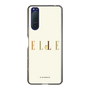 スリムプロテクションケース［ ELLE×ポムポムプリン - ロゴ - ベージュ ］