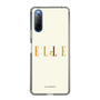 スリムプロテクションケース［ ELLE×ポムポムプリン - ロゴ - ベージュ ］