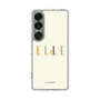 スリムプロテクションケース［ ELLE×ポムポムプリン - ロゴ - ベージュ ］
