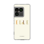 スリムプロテクションケース［ ELLE×ポムポムプリン - ロゴ - ベージュ ］