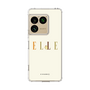 スリムプロテクションケース［ ELLE×ポムポムプリン - ロゴ - ベージュ ］