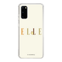 スリムプロテクションケース［ ELLE×ポムポムプリン - ロゴ - ベージュ ］