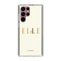 スリムプロテクションケース［ ELLE×ポムポムプリン - ロゴ - ベージュ ］