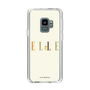 スリムプロテクションケース［ ELLE×ポムポムプリン - ロゴ - ベージュ ］