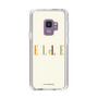 スリムプロテクションケース［ ELLE×ポムポムプリン - ロゴ - ベージュ ］