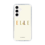 スリムプロテクションケース［ ELLE×ポムポムプリン - ロゴ - ベージュ ］