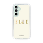 スリムプロテクションケース［ ELLE×ポムポムプリン - ロゴ - ベージュ ］
