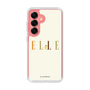 スリムプロテクションケース［ ELLE×ポムポムプリン - ロゴ - ベージュ ］