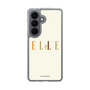 スリムプロテクションケース［ ELLE×ポムポムプリン - ロゴ - ベージュ ］