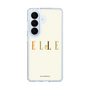 スリムプロテクションケース［ ELLE×ポムポムプリン - ロゴ - ベージュ ］