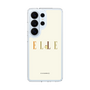 スリムプロテクションケース［ ELLE×ポムポムプリン - ロゴ - ベージュ ］