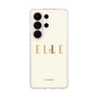 スリムプロテクションケース［ ELLE×ポムポムプリン - ロゴ - ベージュ ］