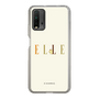 スリムプロテクションケース［ ELLE×ポムポムプリン - ロゴ - ベージュ ］